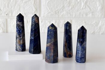 Sodalite Tower Point (Self-Esteem and Self-Acceptance) 5