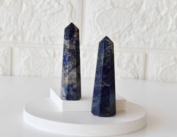 Sodalite Tower Point (Self-Esteem and Self-Acceptance) 6