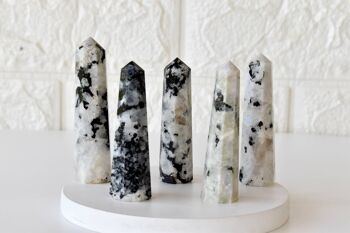 Rainbow Moonstone Tower Point (Creativity and Compassion) 3