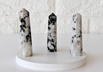 Rainbow Moonstone Tower Point (Creativity and Compassion) 4