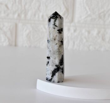 Rainbow Moonstone Tower Point (Creativity and Compassion) 6