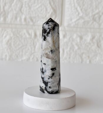 Rainbow Moonstone Tower Point (Creativity and Compassion) 7