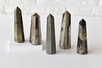 Pyrite Tower Point (Creativity and Strength) 2