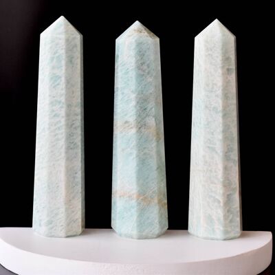 Amazonite Tower Point (Angst und Klarheit)