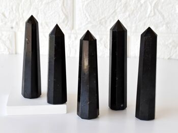 Black Tourmaline Tower Point (Balance and Security) 3