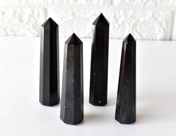 Black Tourmaline Tower Point (Balance and Security) 4