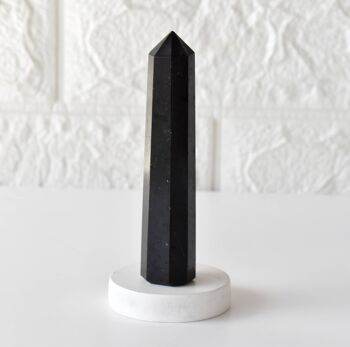 Black Tourmaline Tower Point (Balance and Security) 6