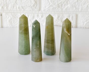 Green Aventurine Tower Point (Leadership and Good Fortune) 3