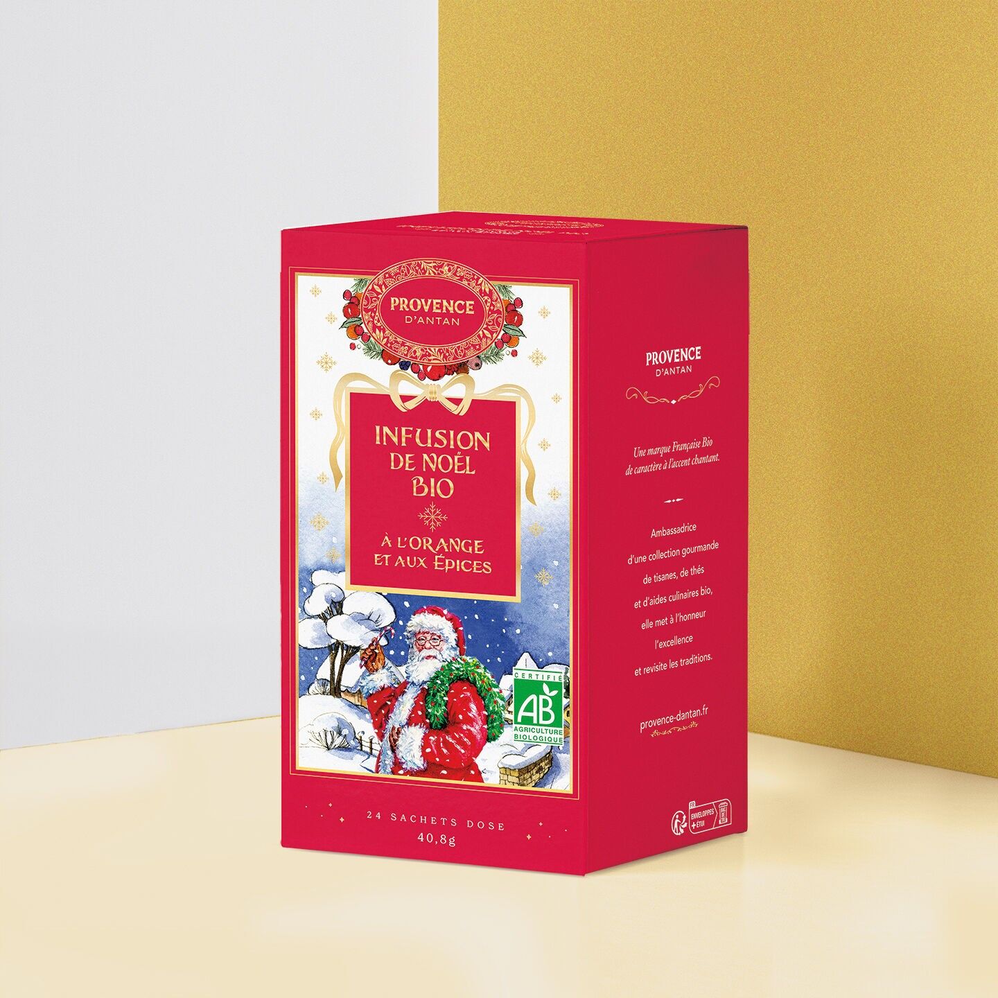 Ricariche di infuso di Natale biologico all'arancia e spezie*