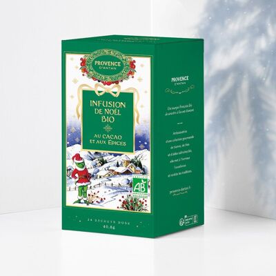 Vintage Sugar Box Refill Infusión de Navidad con cacao y especias orgánicas - 24 sobres