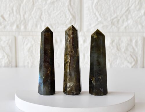 Labradorite Tower Point(Intuition & Spiritual Enlightenment)