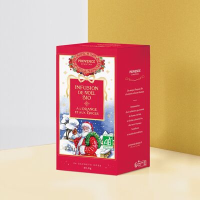 Thé Noir de Noël Orange Cannelle Bio* Recharge