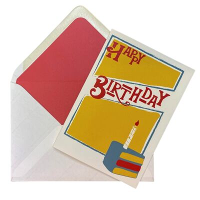 Epoch Happy Birthday Karte „Der Kuchen“