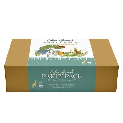 Safari Animal Party Pack