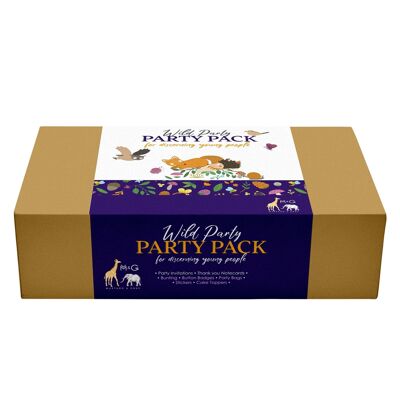 Pack de fête d'anniversaire Woodland Wild