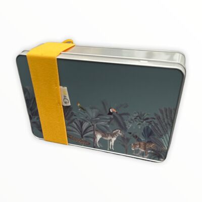 Darwin's Menagerie Green Lunch Tin