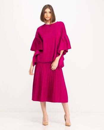 Pull oversize façon poncho 2