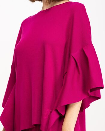 Pull oversize façon poncho 3