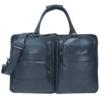 Max Sac de voyage pour homme en cuir XXL Sac de week-end pour femme Taille L 13