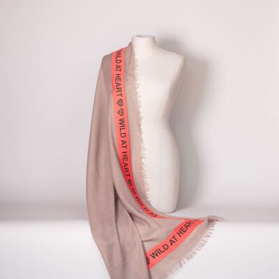 SCARF - ÉCHARPE - SHAWLS – Wool blend scarf