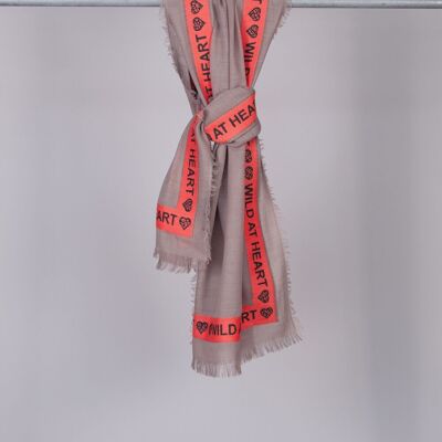 SCARF - ÉCHARPE - SHAWLS – Wool blend scarf