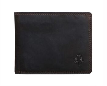 Portefeuille Ben homme protection RFID portefeuille cuir femme format paysage 22