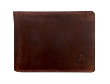 Portefeuille Ben homme protection RFID portefeuille cuir femme format paysage 23