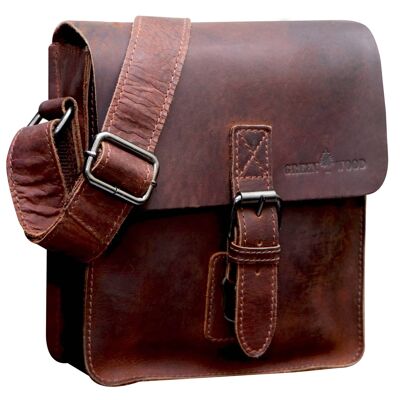 Tilburg bolso de cuero bolso bandolera vintage bolso de hombro para mujer bolso de hombro para hombre