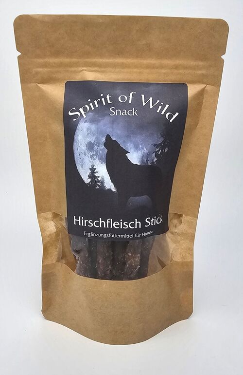 Spirit of Wild Snack Hirschfleisch Stick 100g