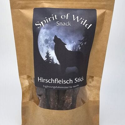 Spirit of Wild Snack Bâtonnet de Viande de Cerf 100g