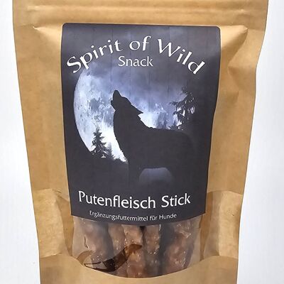 Spirit of Wild Snack Putenfleisch Stick 100g