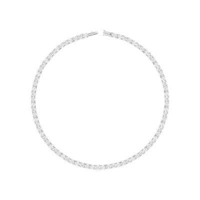 Pulsera Lab Diamond River - 3,00 ct - Oro blanco de 18 kt