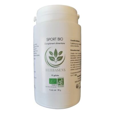 Organic Sport food supplements - Herbasens
