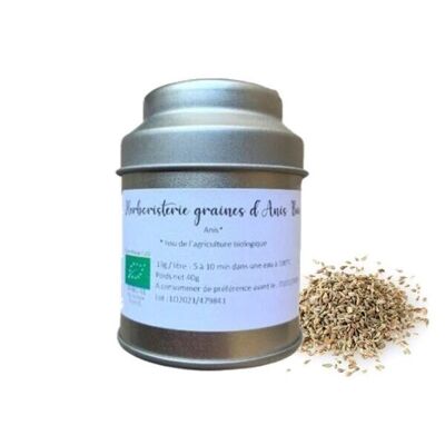 Graines d"anis Bio - Tisane d'herboristerie Herbasens