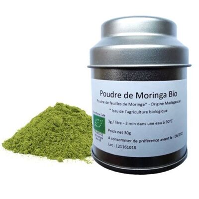 Organic moringa powder - Herbasens herbal tea