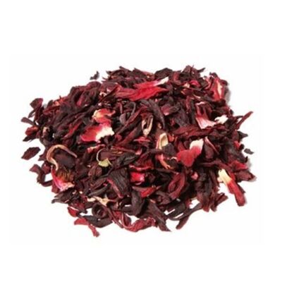Organic hibiscus flowers - Herbasens herbal tea