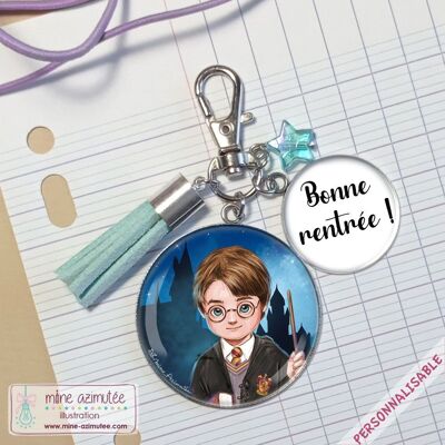 Porte-clés personnalisé Acier Inoxydable pour enfant "Harry Potter"