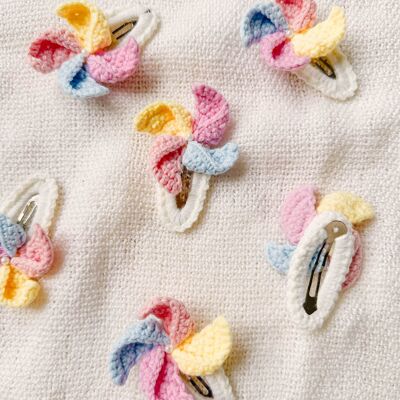 Hand-Made Crochet Hair Clip