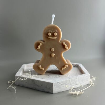 Bougie Bonhomme Pain épices Noel