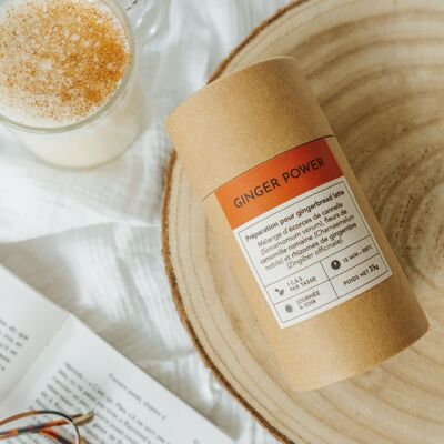 Tisane Ginger Power - Préparation Gingerbread Latte