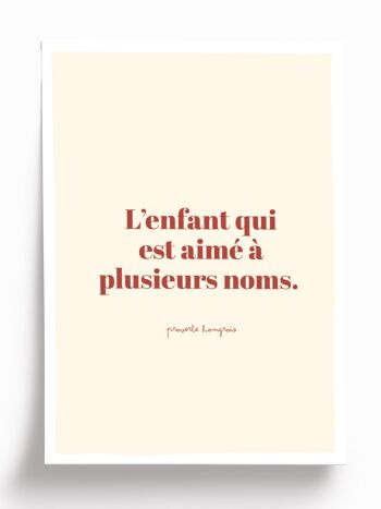 Affiche kids love