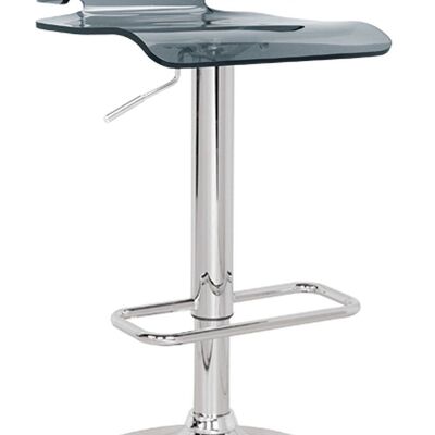 Chrome Swivel Adjustable Bar Stool