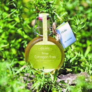 Sirop d'estragon frais