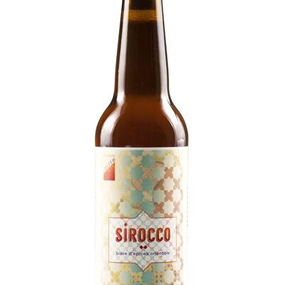 Siroco | Cerveza clara de color ámbar con inspiración oriental.