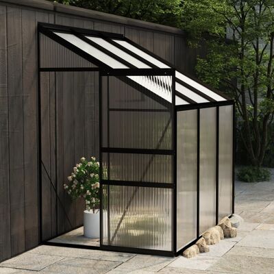 Greenhouse Anthracite Aluminum 134.2 ftÃ‚Â³