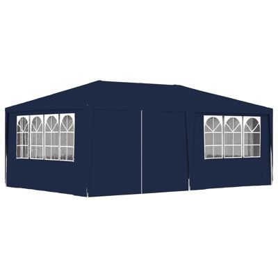 Professional Party Tent with Side Walls 13.1'x19.7' Blue 0.3 oz/ftÃ‚Â²