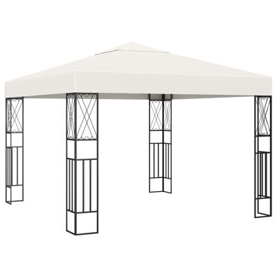 Gazebo 9.8'x9.8' Cream Fabric