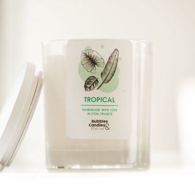 Bougie - Tropical - 300mL - Bubbles and Candles