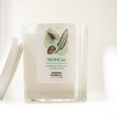 Candle - Tropical - 300mL - Bubbles and Candles
