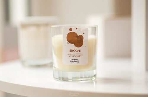 Bougie de Noël - Brioche - 300mL - Bubbles and Candles